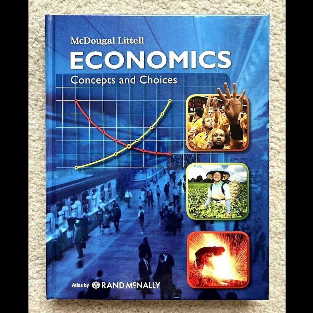 Economics Concepts and Choices Student Edition 2008 Hardcover Textbook McDougal